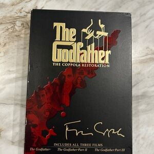 The Godfather movie the Coppola restoration DVD Box Set all disc included